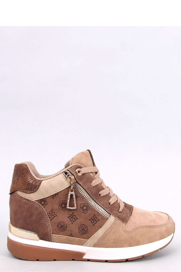 Women's Glamour Sneakers on High Wedge
