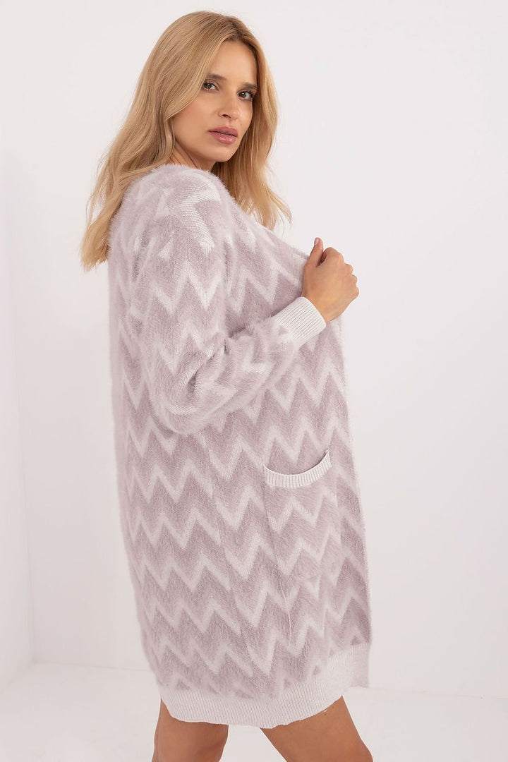 Women's Soft Knit Button-Up Cardigan with Pockets