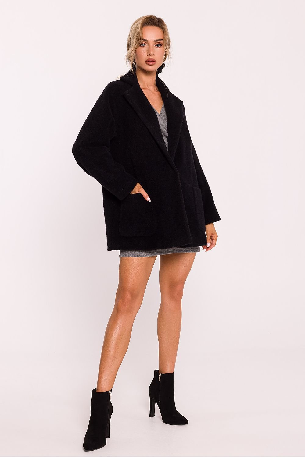 Oversized Teddymantel für Damen