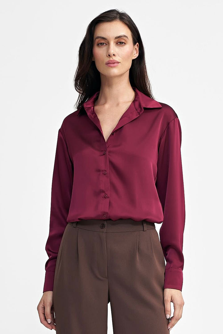 Satin-Effect Shapewear Bodysuit with Perfect Fit and Modern Elegance - Ludowika 