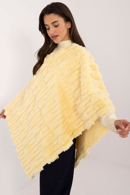 Poncho texturé coupe décontractée