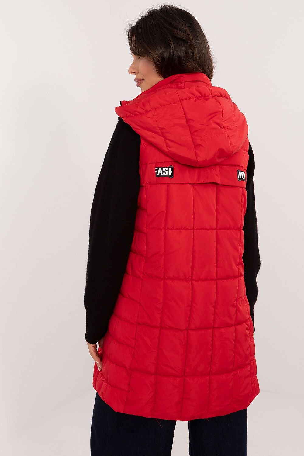 Quilted Zippered Vest for Women