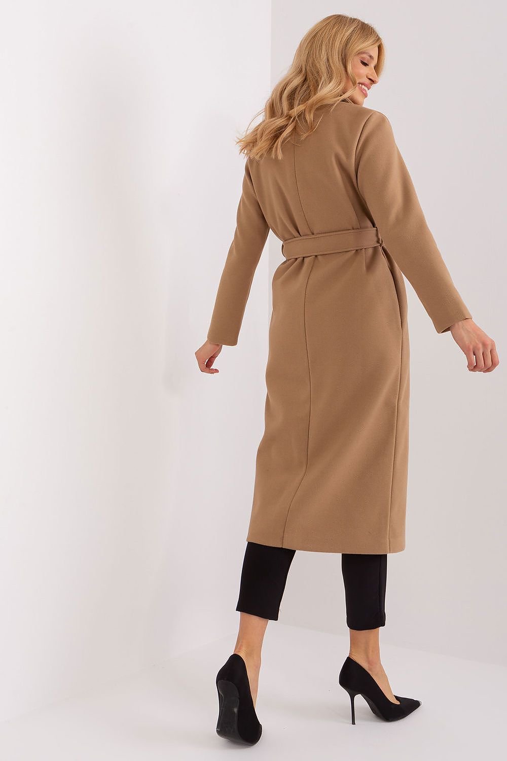 Manteau de transition long classique pour femme