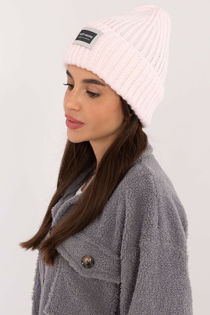 Casquette tendance en acrylique souple avec patch et large pli