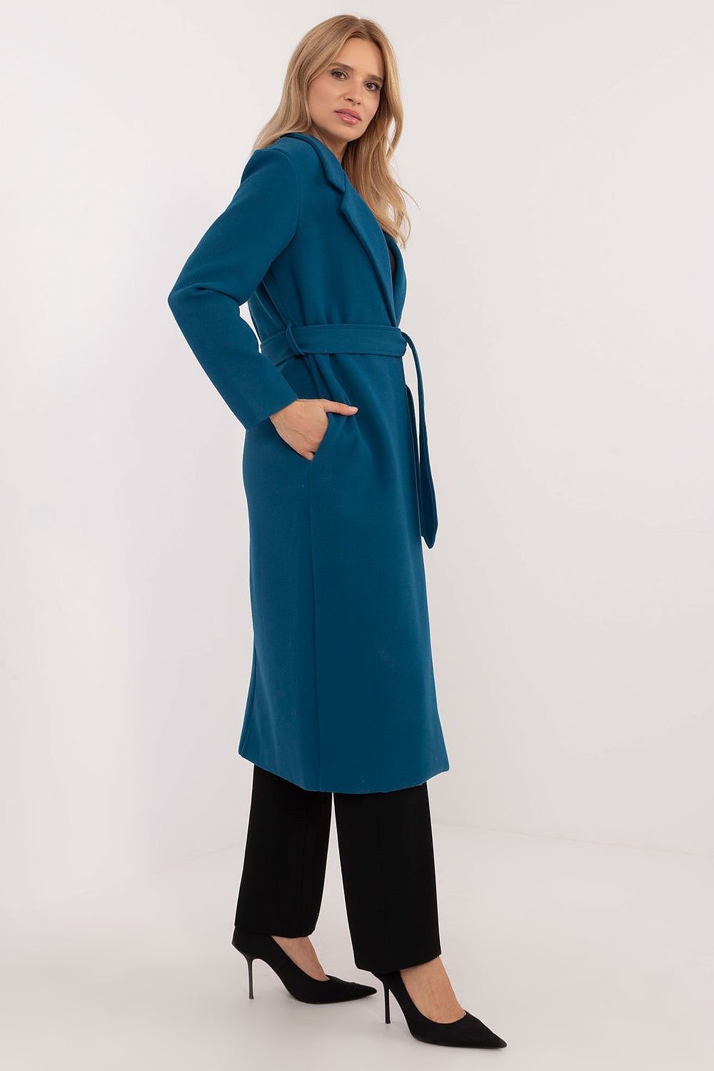 Manteau de transition long classique pour femme