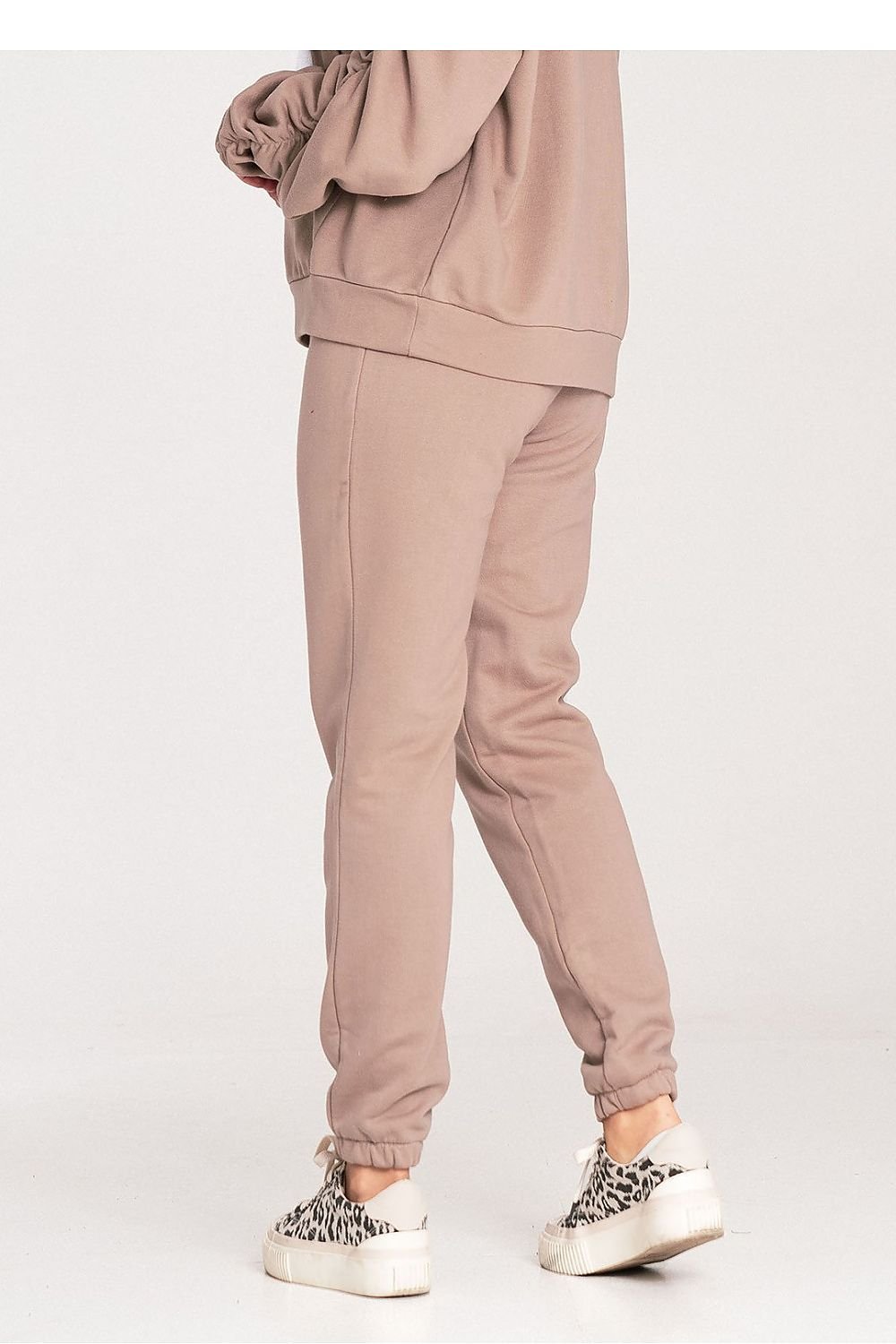 Cotton Sweatpants with Elastic Waistband