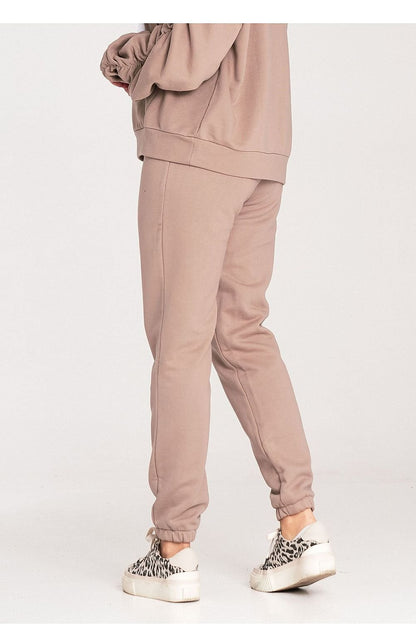 Cotton Sweatpants with Elastic Waistband