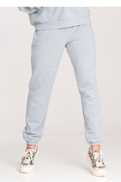 Cotton Sweatpants with Elastic Waistband