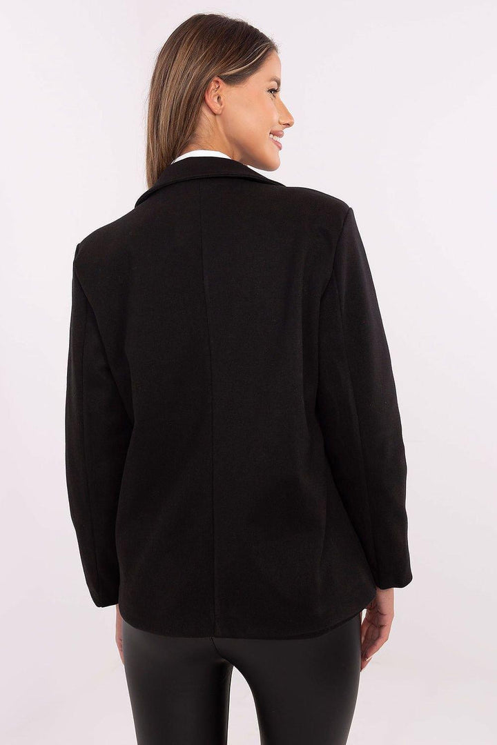 Casual Women's Blazer with Detachable Brooches - Ludowika 
