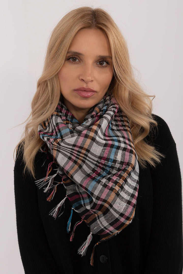 Checkered Arafatka Neckerchief Scarf - Ludowika 