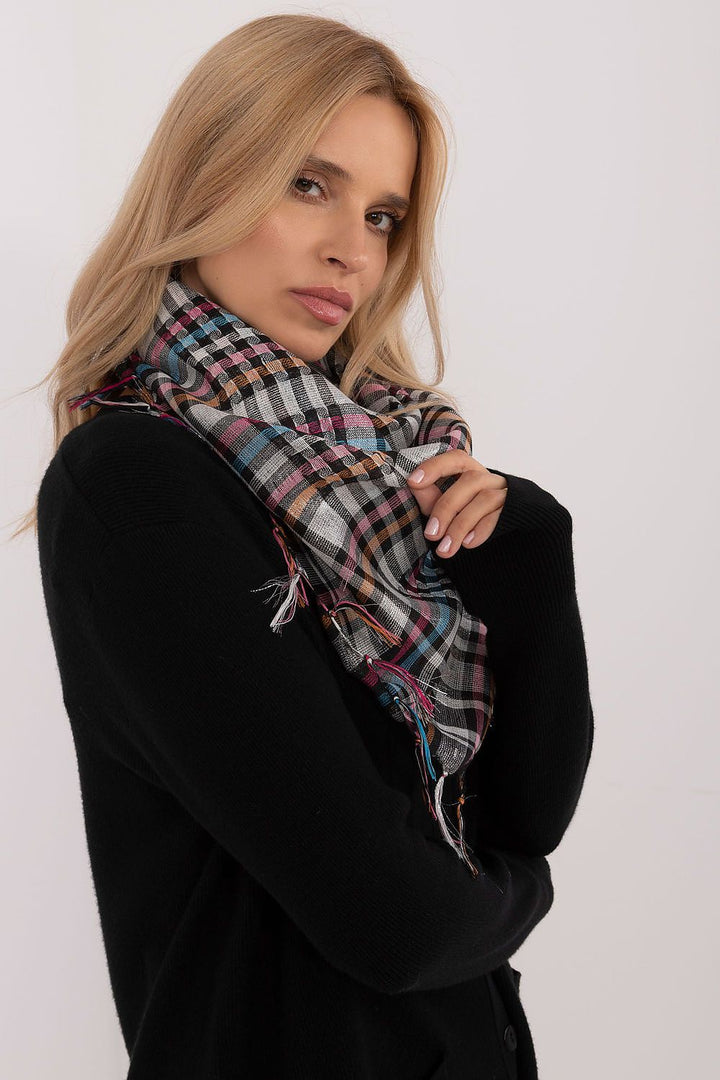 Checkered Arafatka Neckerchief Scarf - Ludowika 