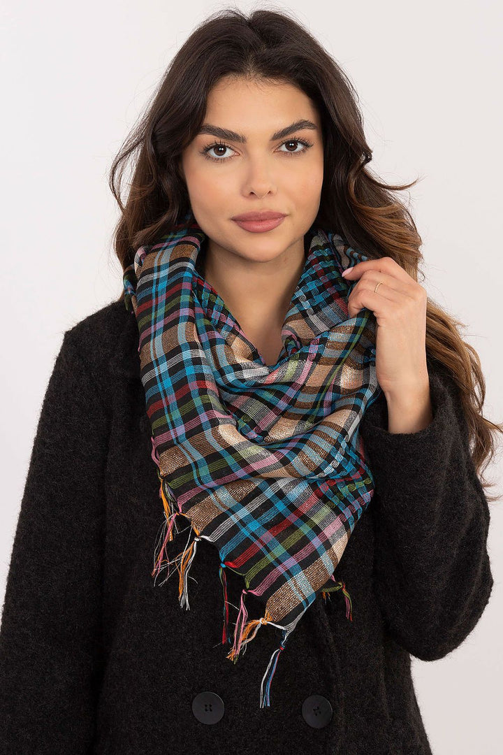Checkered Arafatka Neckerchief Scarf - Ludowika 