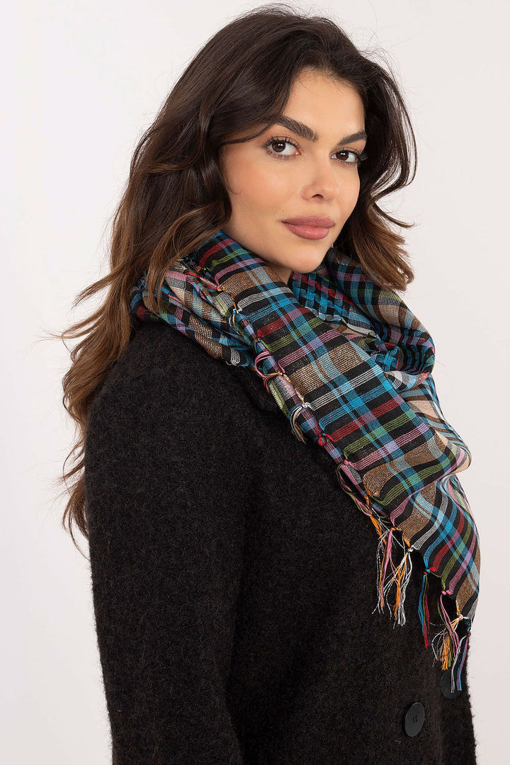 Checkered Arafatka Neckerchief Scarf - Ludowika 