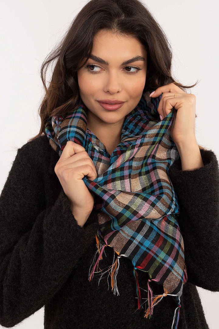 Checkered Arafatka Neckerchief Scarf - Ludowika 