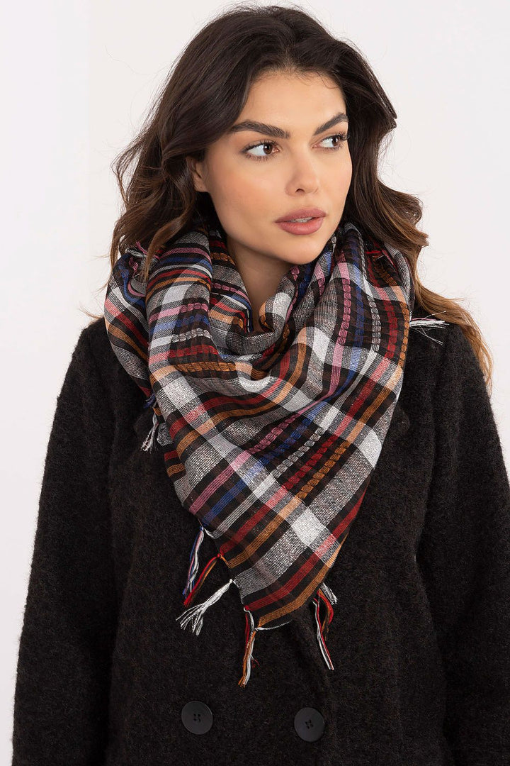 Checkered Arafatka Neckerchief Scarf - Ludowika 