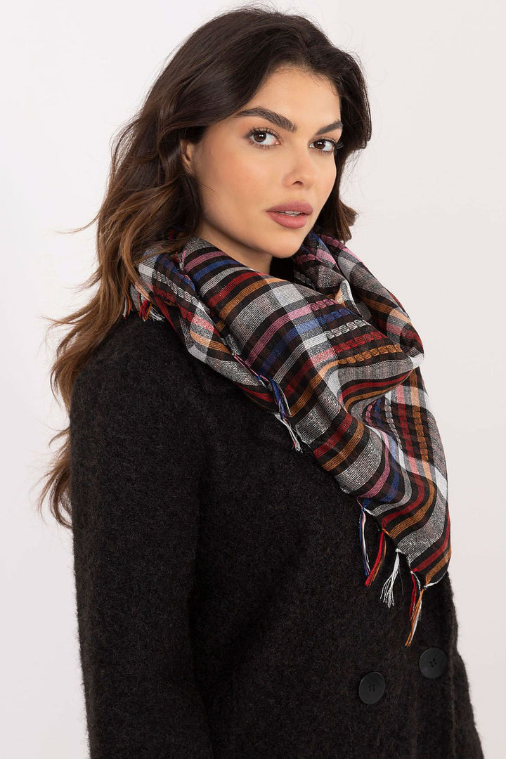Checkered Arafatka Neckerchief Scarf - Ludowika 