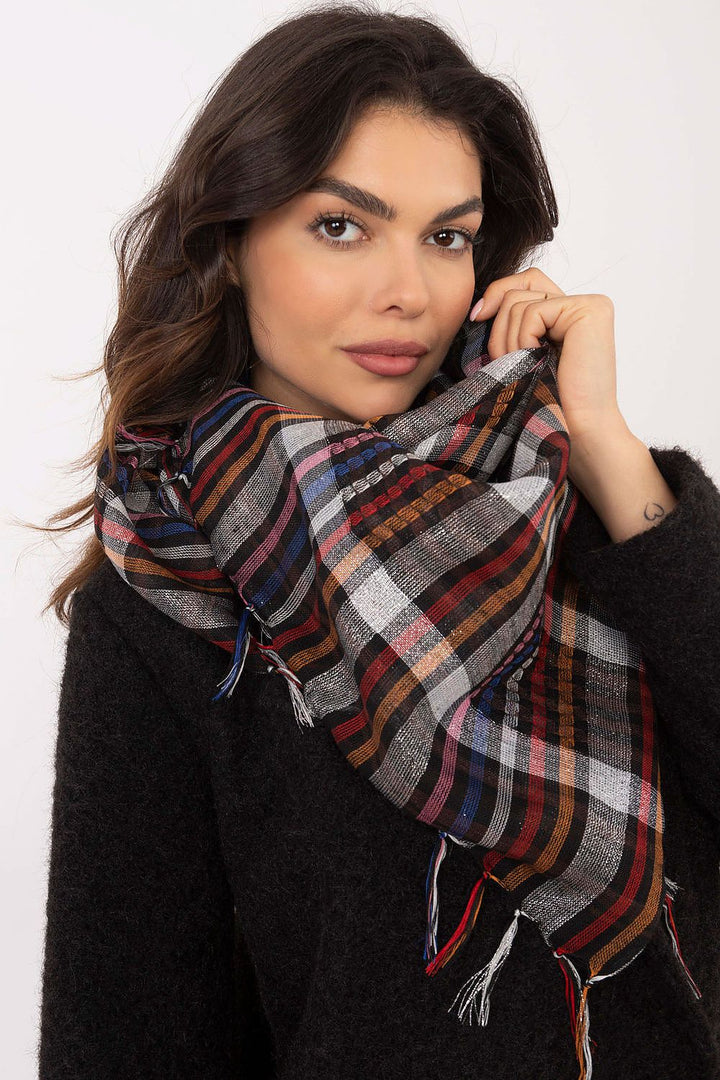 Checkered Arafatka Neckerchief Scarf - Ludowika 