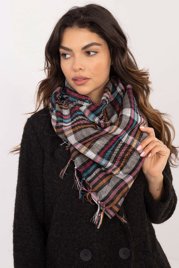 Checkered Arafatka Neckerchief Scarf - Ludowika 