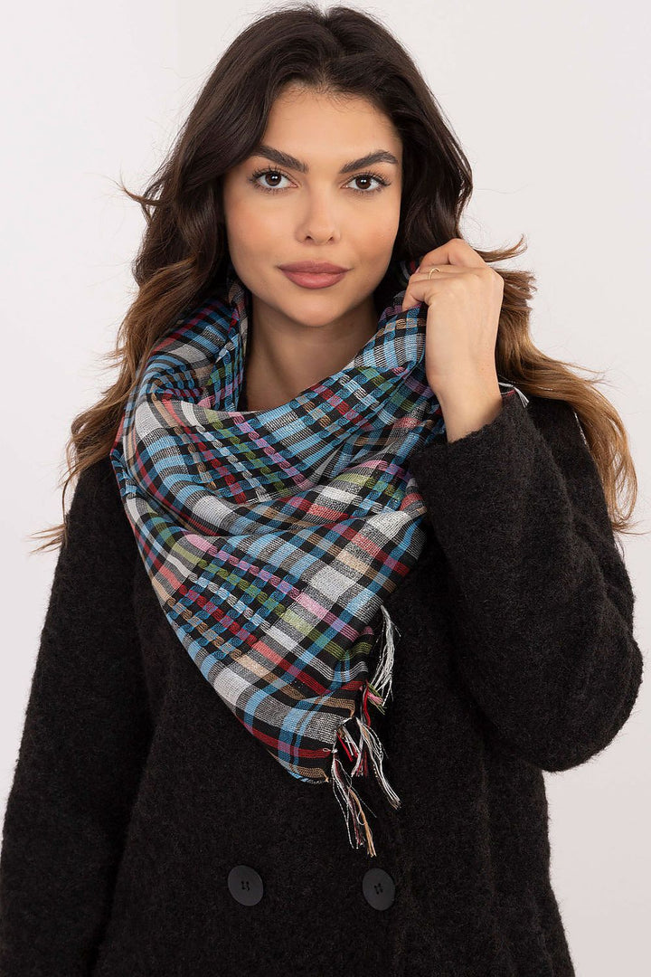 Checkered Arafatka Neckerchief Scarf - Ludowika 