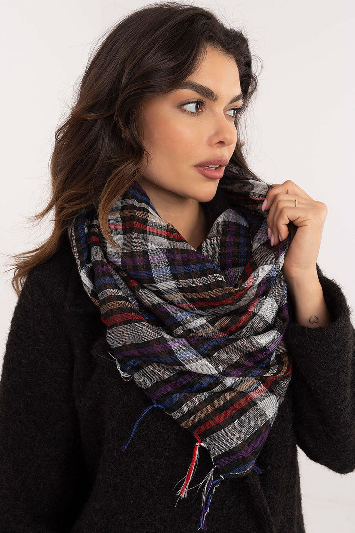 Checkered Arafatka Neckerchief Scarf - Ludowika 