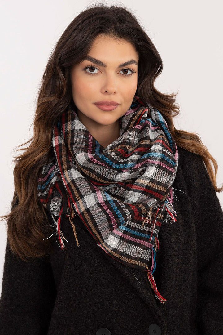 Checkered Arafatka Neckerchief Scarf - Ludowika 