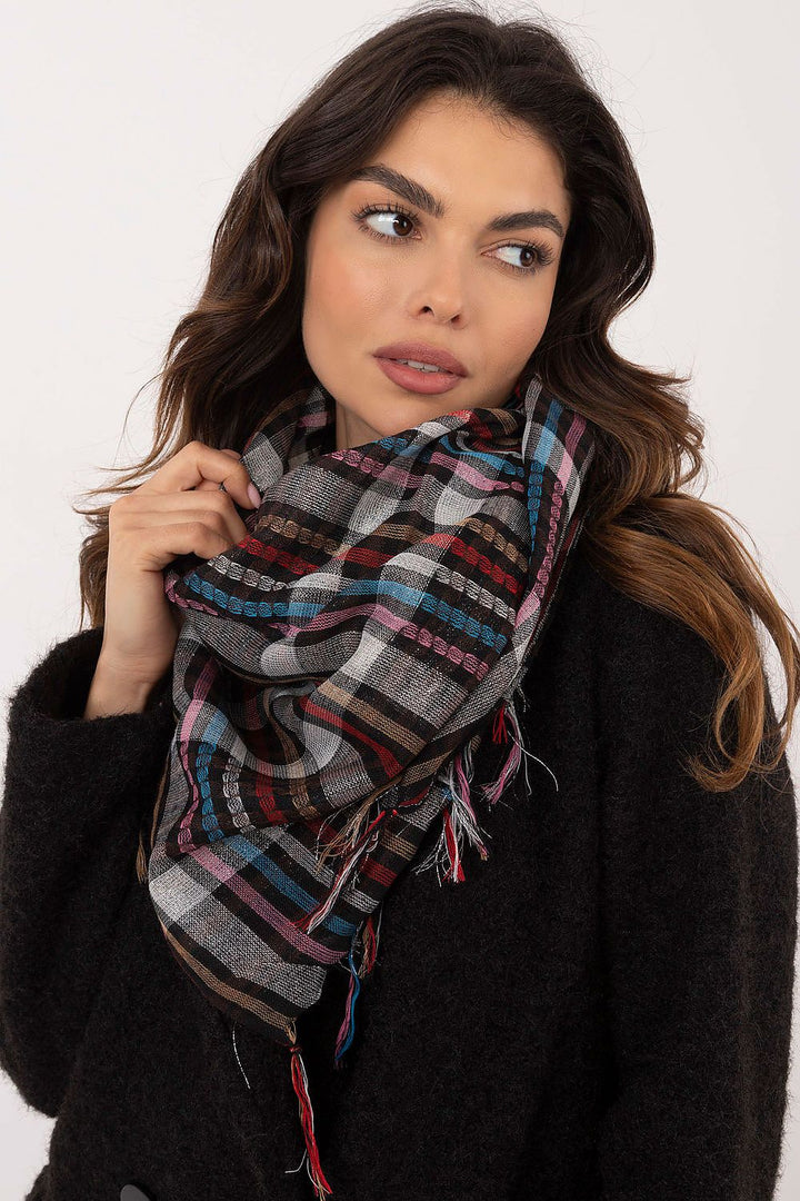 Checkered Arafatka Neckerchief Scarf - Ludowika 
