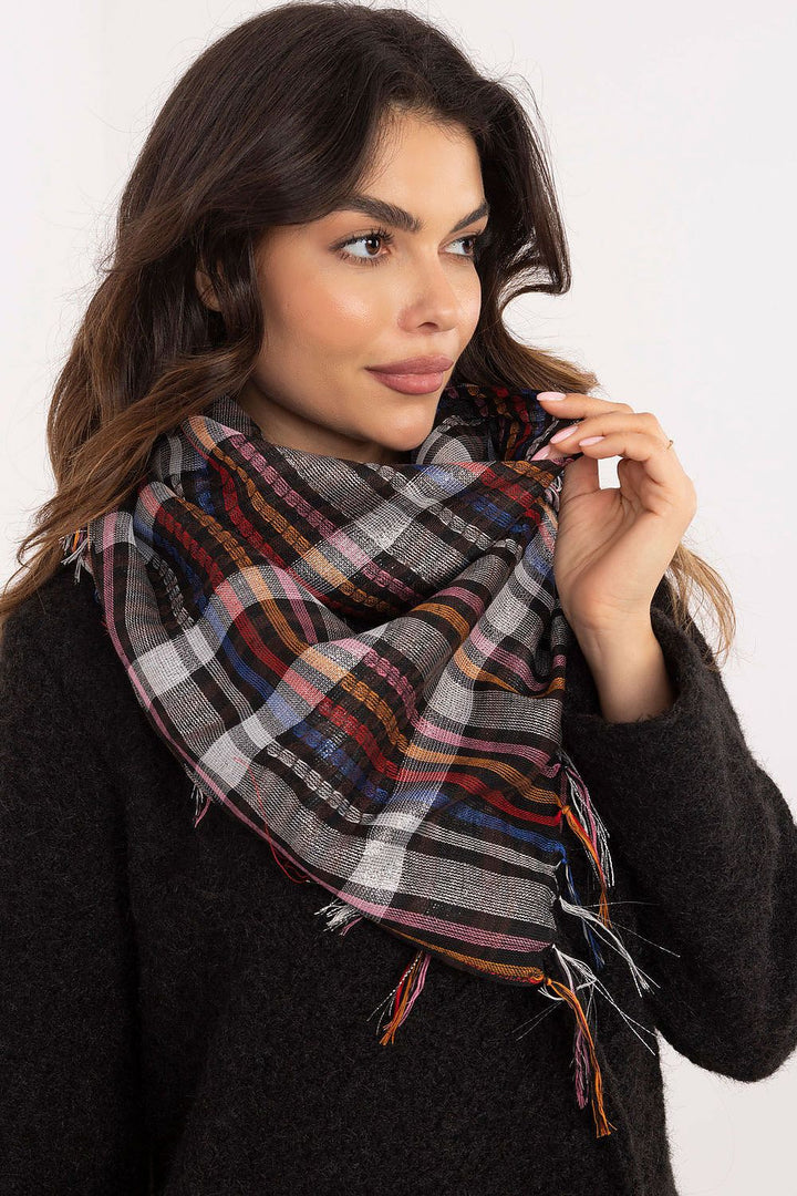 Checkered Arafatka Neckerchief Scarf - Ludowika 