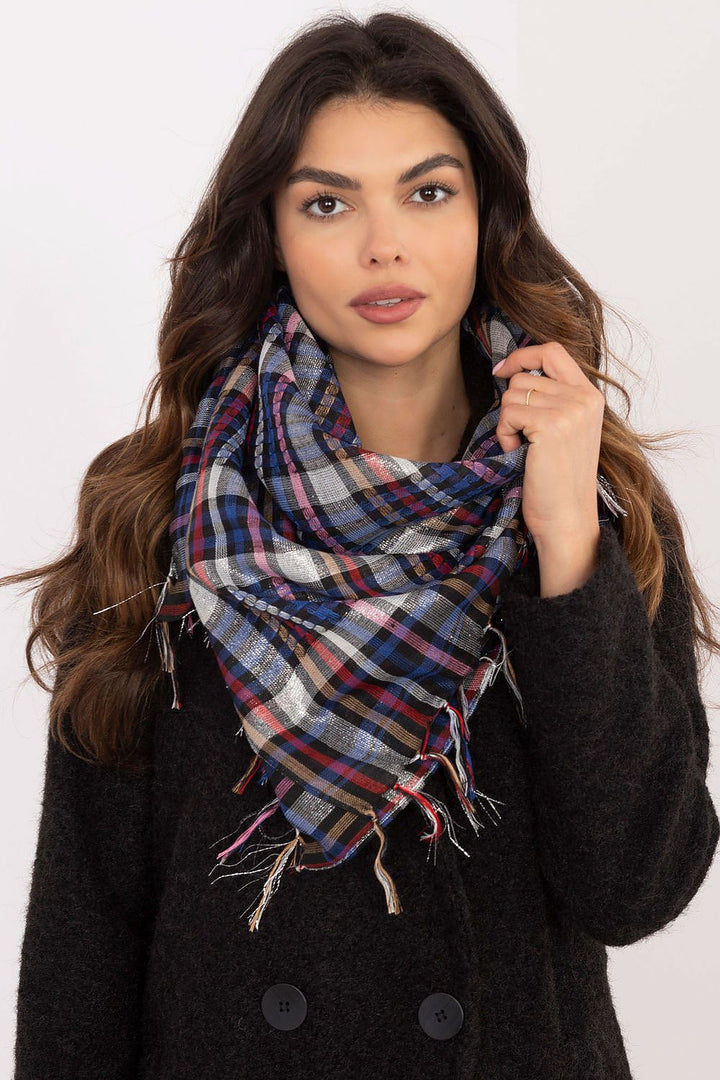 Checkered Arafatka Neckerchief Scarf - Ludowika 