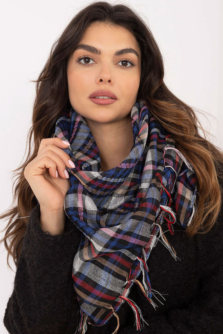 Checkered Arafatka Neckerchief Scarf - Ludowika 