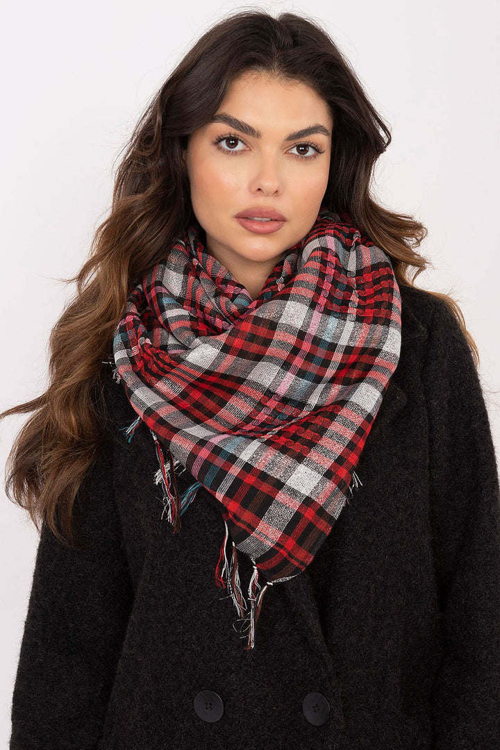 Checkered Arafatka Neckerchief Scarf - Ludowika 