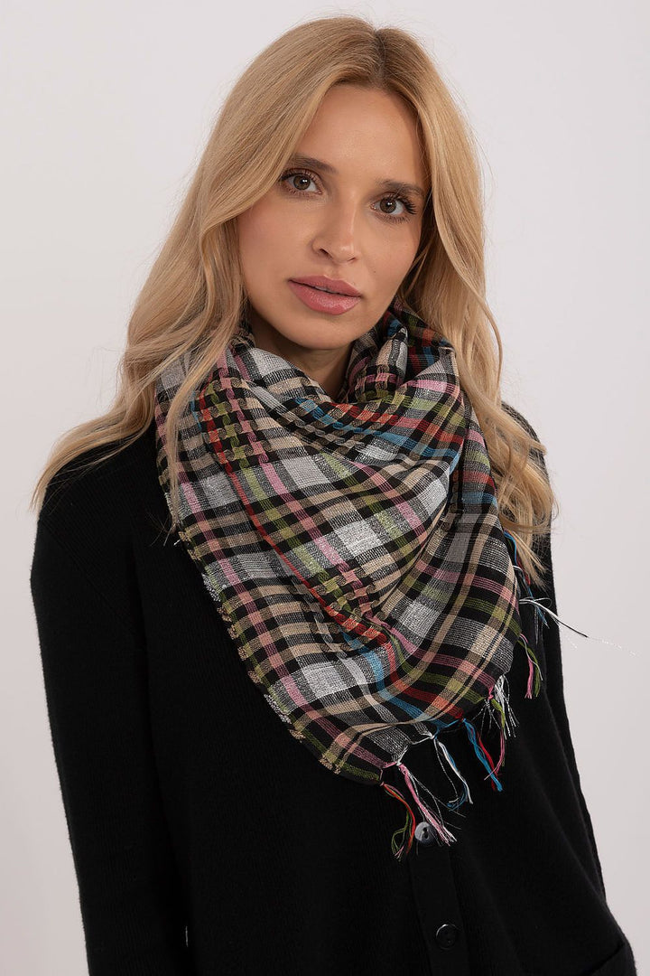 Checkered Arafatka Neckerchief Scarf - Ludowika 