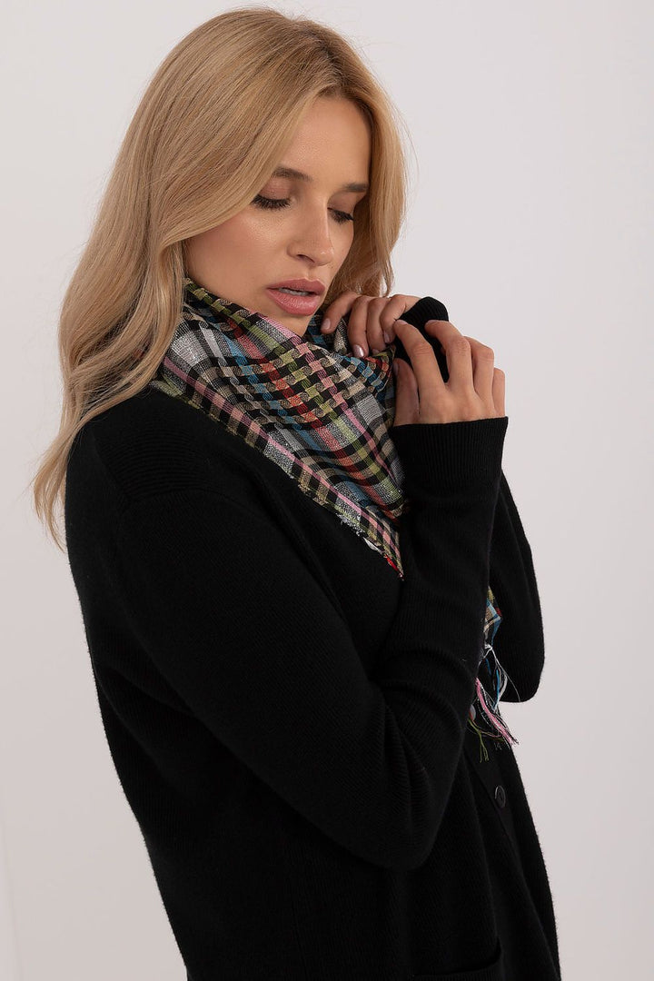 Checkered Arafatka Neckerchief Scarf - Ludowika 