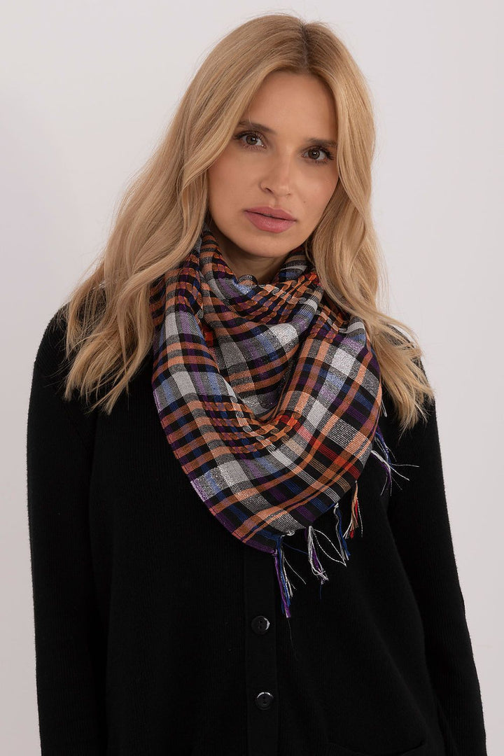 Checkered Arafatka Neckerchief Scarf - Ludowika 