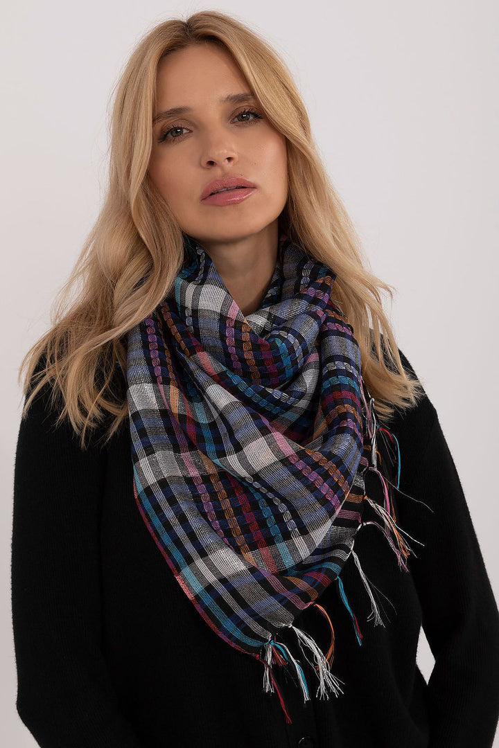Checkered Arafatka Neckerchief Scarf - Ludowika 