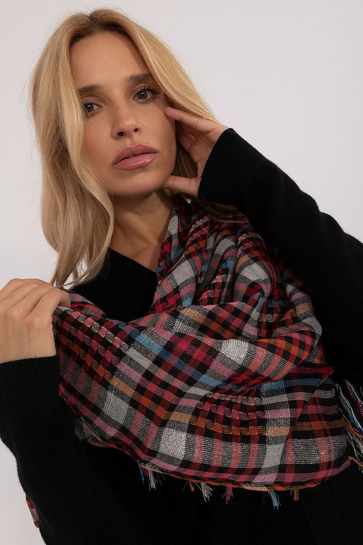 Checkered Arafatka Neckerchief Scarf - Ludowika 