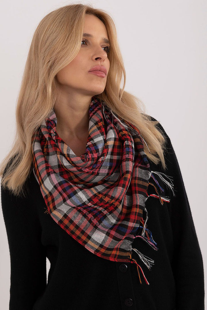 Checkered Arafatka Neckerchief Scarf - Ludowika 