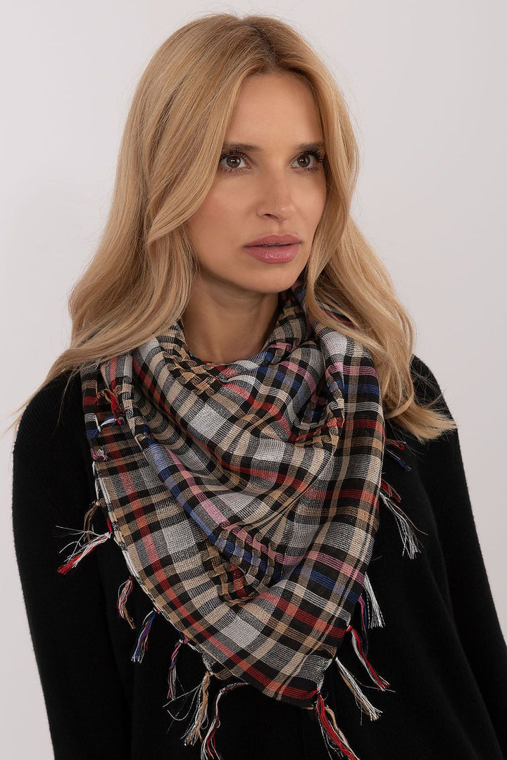 Checkered Arafatka Neckerchief Scarf - Ludowika 