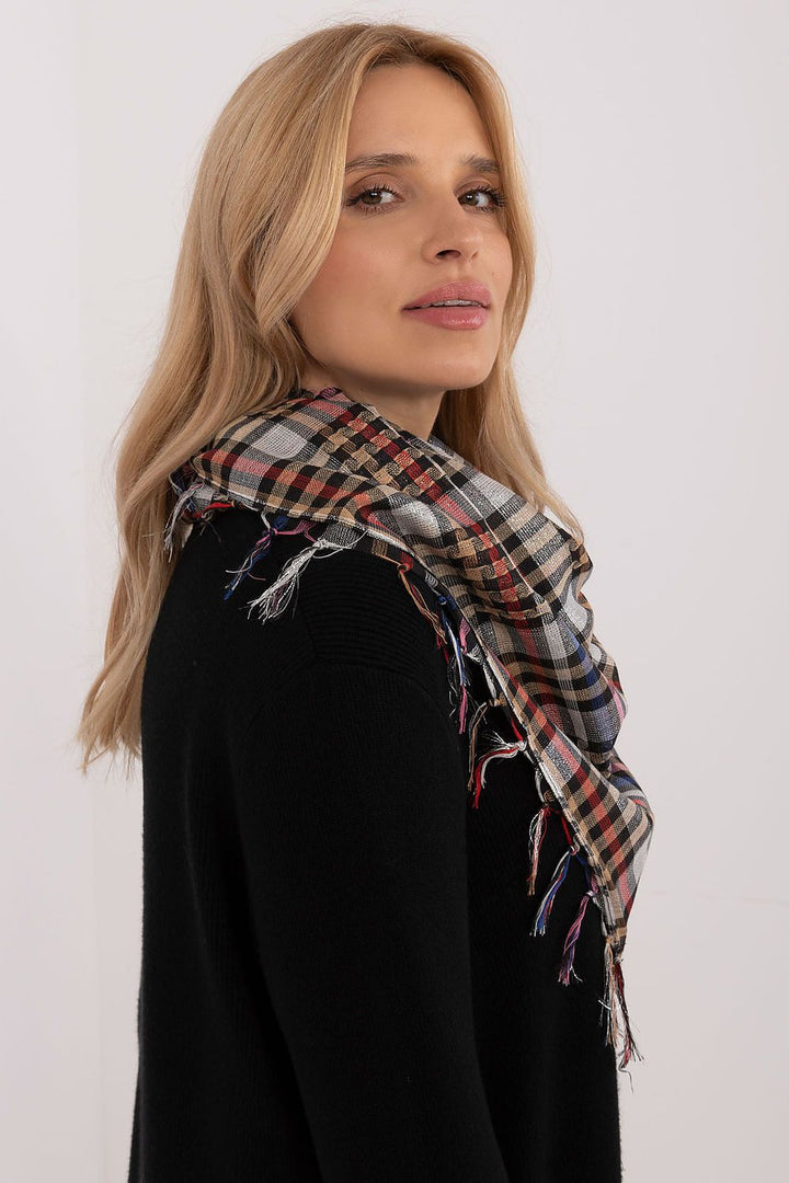 Checkered Arafatka Neckerchief Scarf - Ludowika 