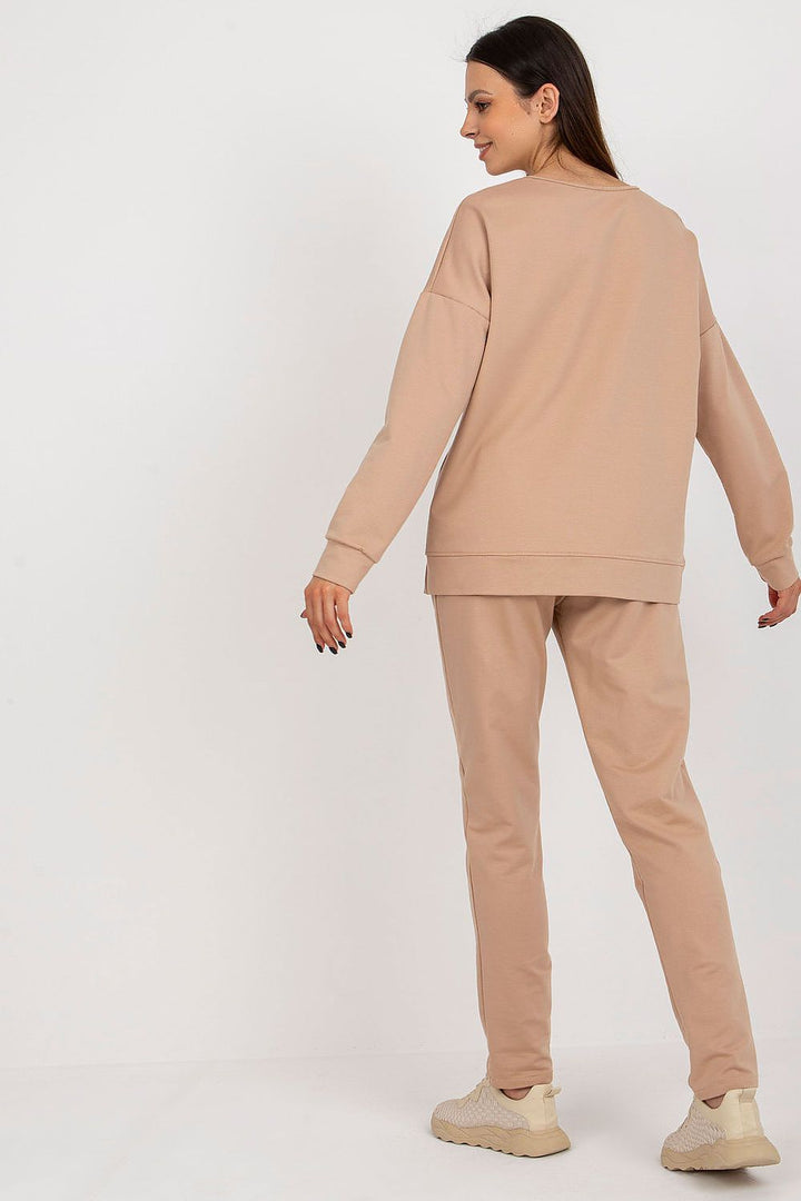 Modern Cotton Snap-Front Tracksuit Set - Ludowika 