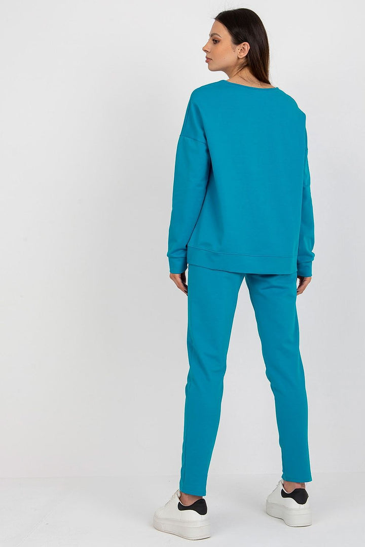 Modern Cotton Snap-Front Tracksuit Set - Ludowika 
