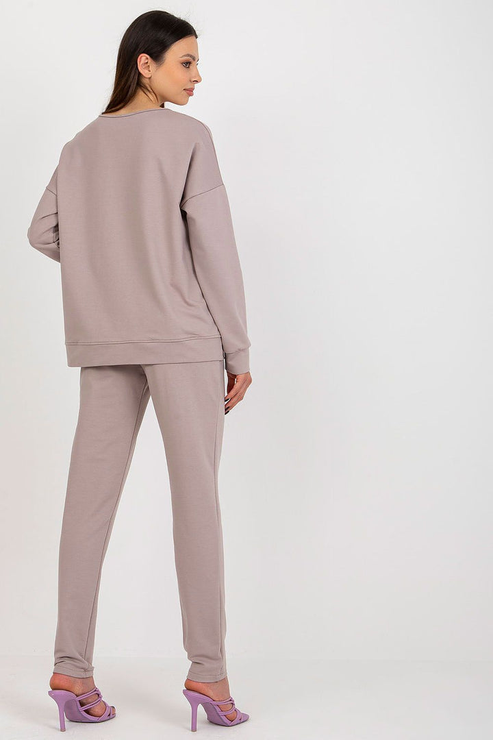 Modern Cotton Snap-Front Tracksuit Set - Ludowika 