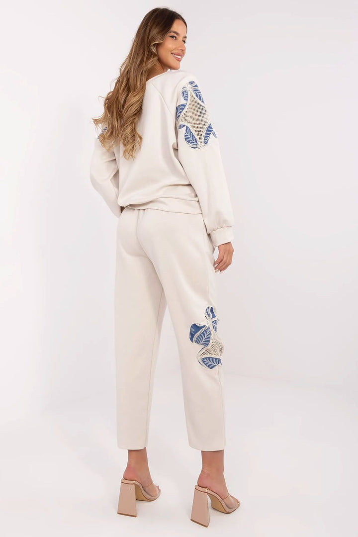 Women's Embroidered Tracksuit Set - Ludowika