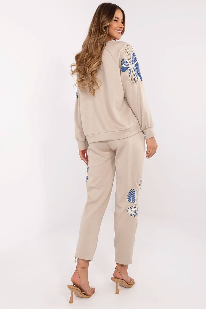 Women's Embroidered Tracksuit Set - Ludowika