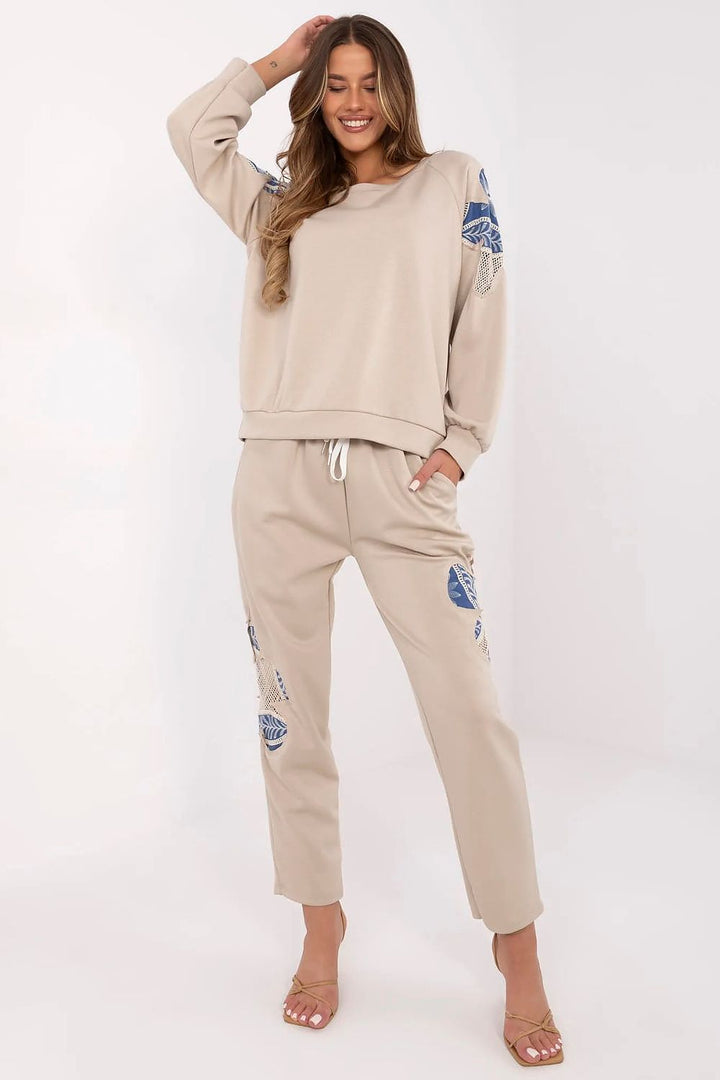 Women's Embroidered Tracksuit Set - Ludowika