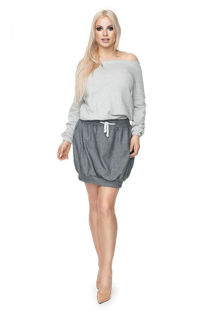 Carmen Blouse with Open Shoulders and Elastic Bands - Ludowika 