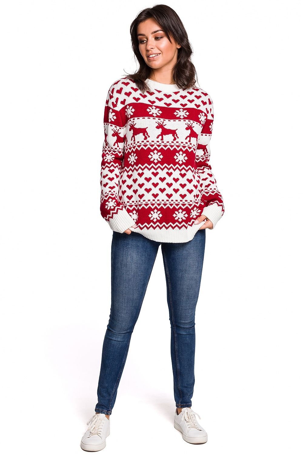 Festive Reindeer Christmas Sweater for Cozy Winter Nights