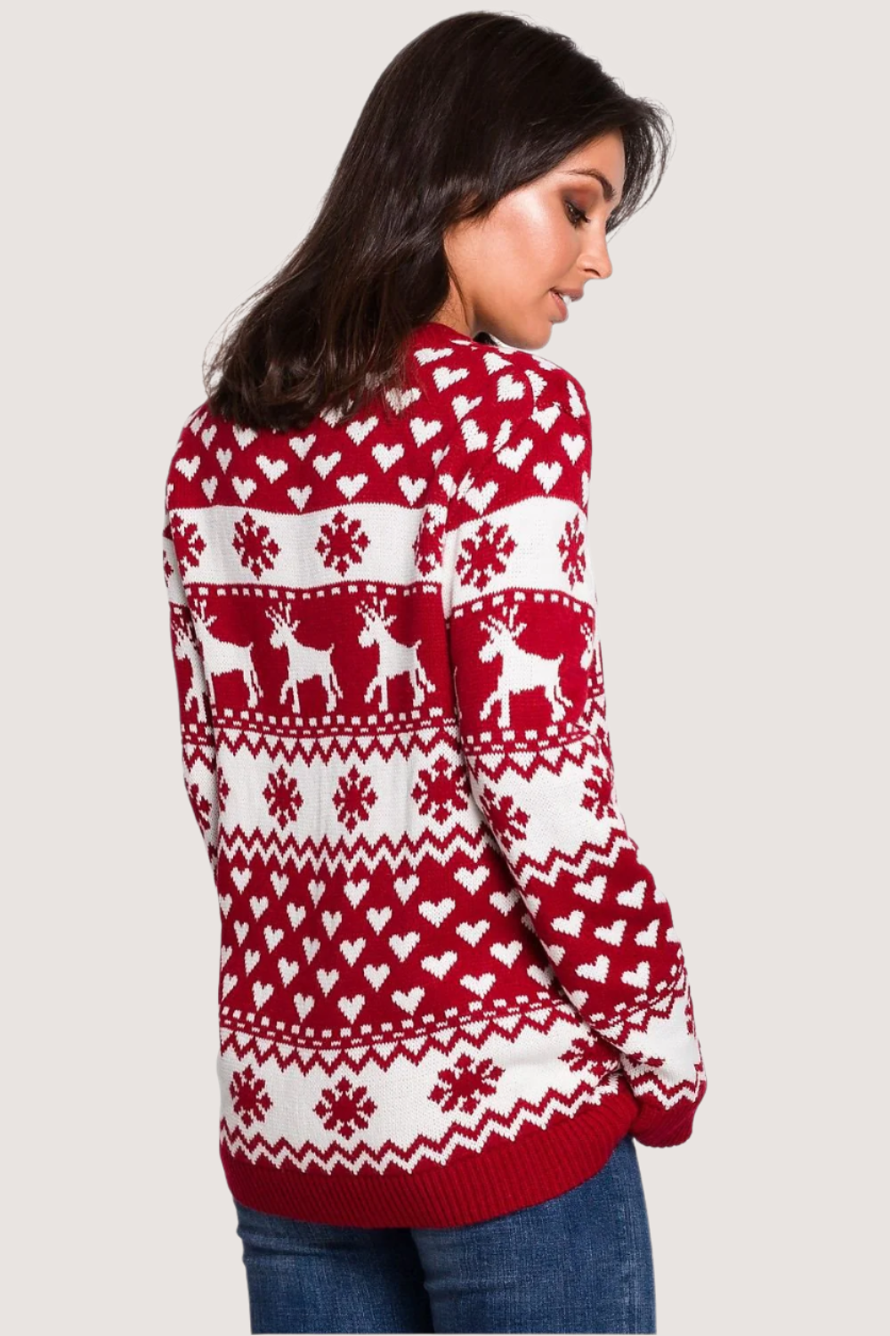 Festive Reindeer Christmas Sweater for Cozy Winter Nights