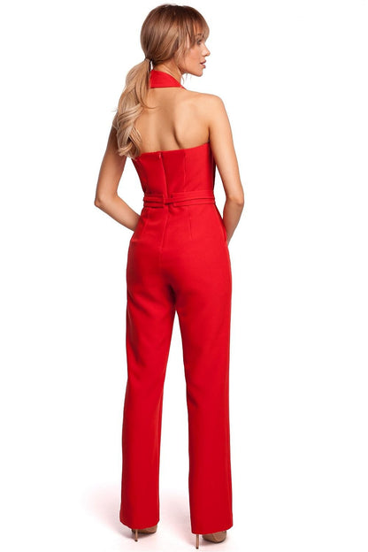 Women's Asymmetrical Neckline One-Piece Suit for Special Occasions