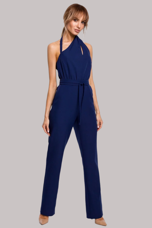 Women's Asymmetrical Neckline One-Piece Suit for Special Occasions