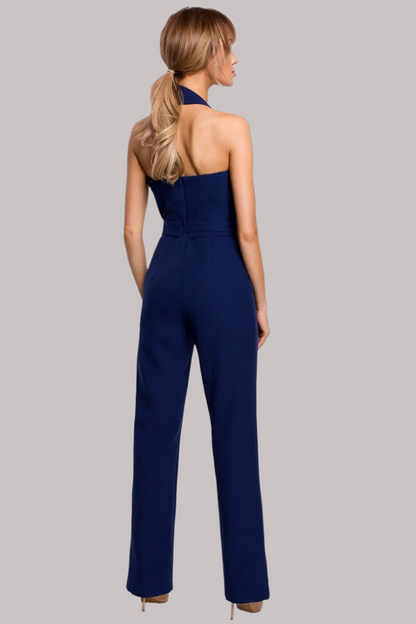 Women's Asymmetrical Neckline One-Piece Suit for Special Occasions